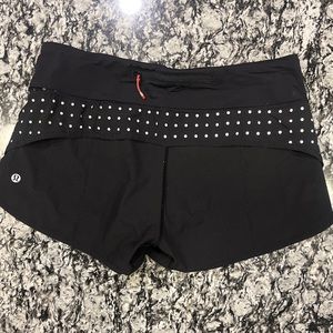 Lululemon Speed Up Reflective Low-Rise Lined Short 2.5”